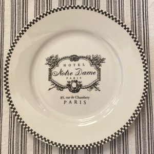 Paris Hotel Desert Plates, Designed by Paula Scaletta Santa Barbara Ceramics Two